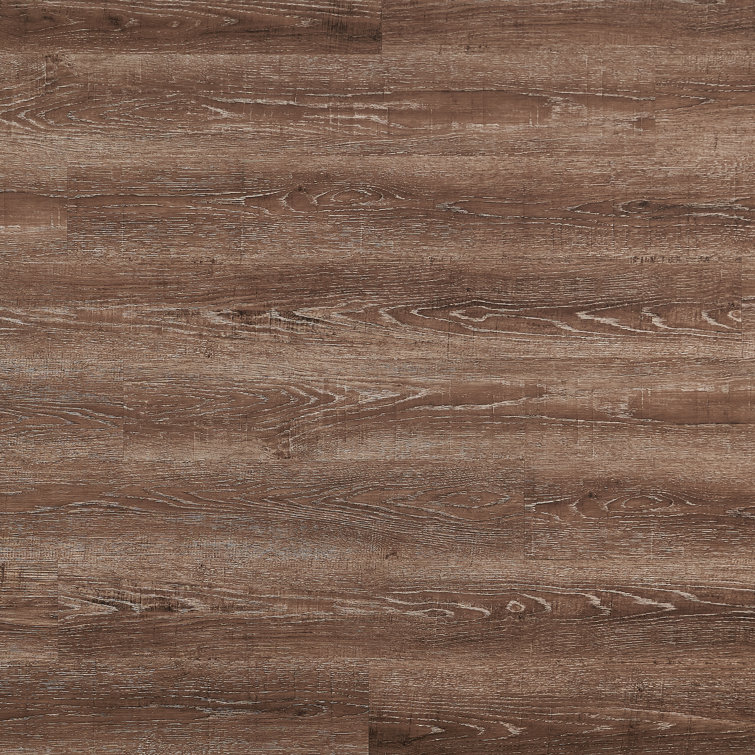 Metro Oak Brown 6'' x 48'' Waterproof Vinyl Plank Flooring