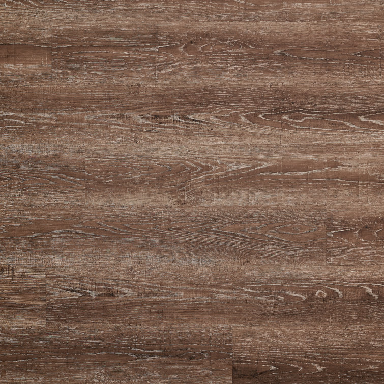 Metro Oak Brown 6'' x 48'' Waterproof Vinyl Plank Flooring