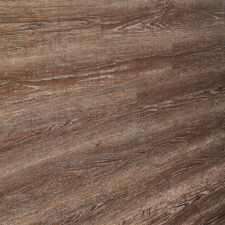 Metro Oak Brown 6'' x 48'' Waterproof Vinyl Plank Flooring
