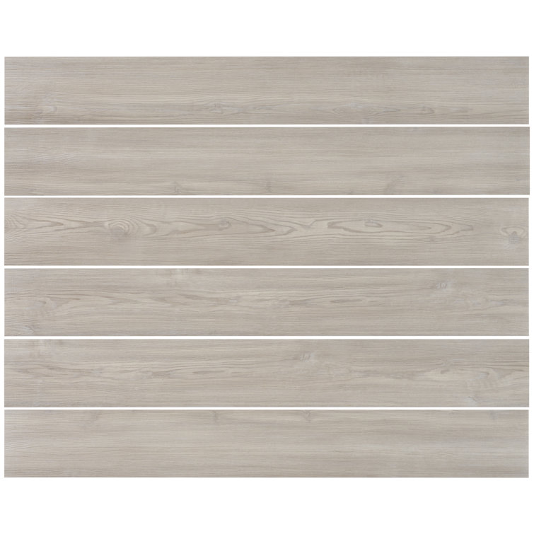 White Oak Vintage Gray Waterproof Vinyl Plank Flooring