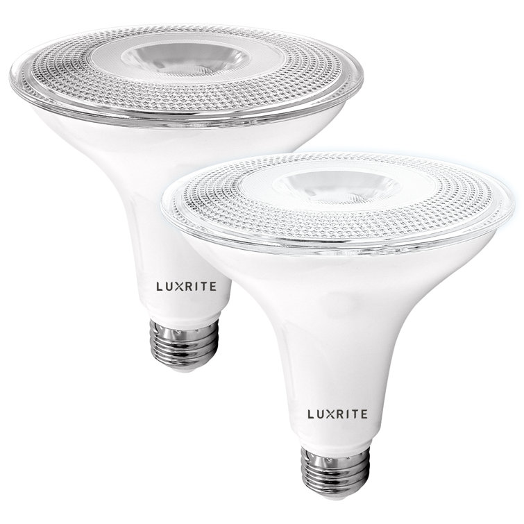 15 Watt (120 Watt Equivalent), PAR38 LED, Dusk to Dawn Light Bulb, E26/Medium (Standard) Base