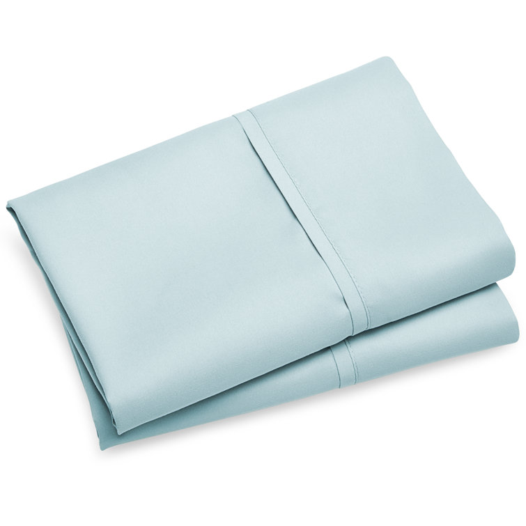 Light Gray Cotton Hypoallergenic Standard Pillowcases Set of 4