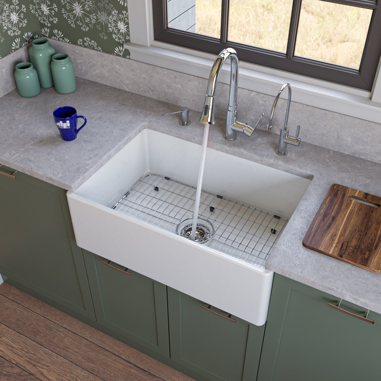 Solid Stainless Steel Kitchen Sink Grid with Plastic Feet
