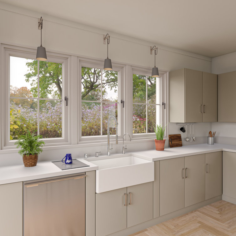 Polished Chrome Pull-Down Kitchen Faucet with Spray