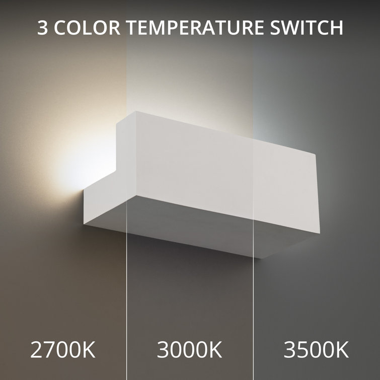 Black Aluminum Dimmable LED Wall Sconce