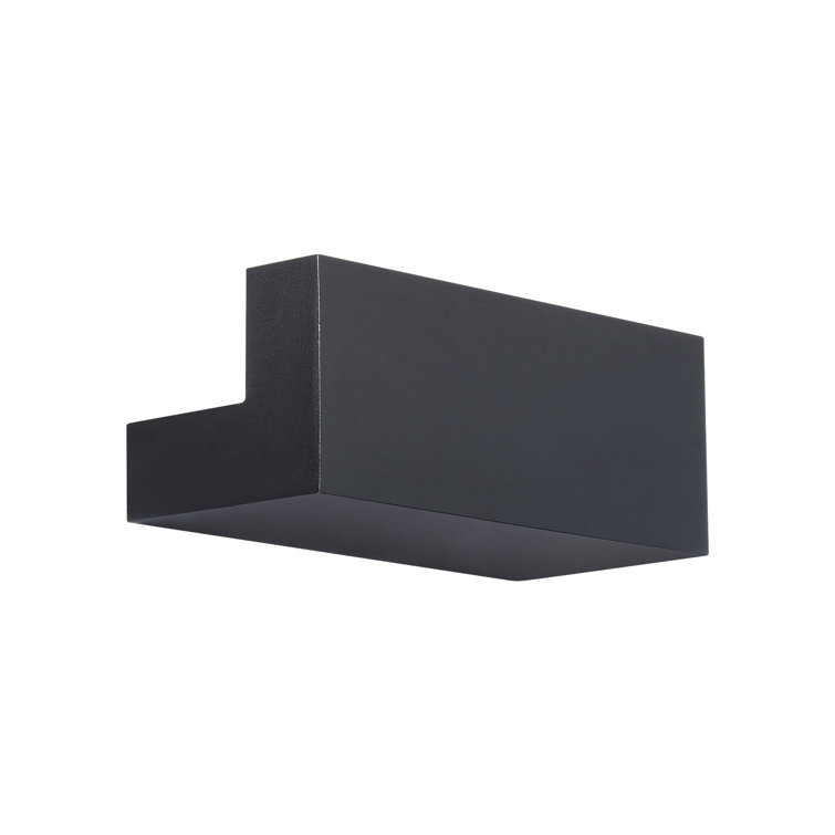 Black Aluminum Dimmable LED Wall Sconce