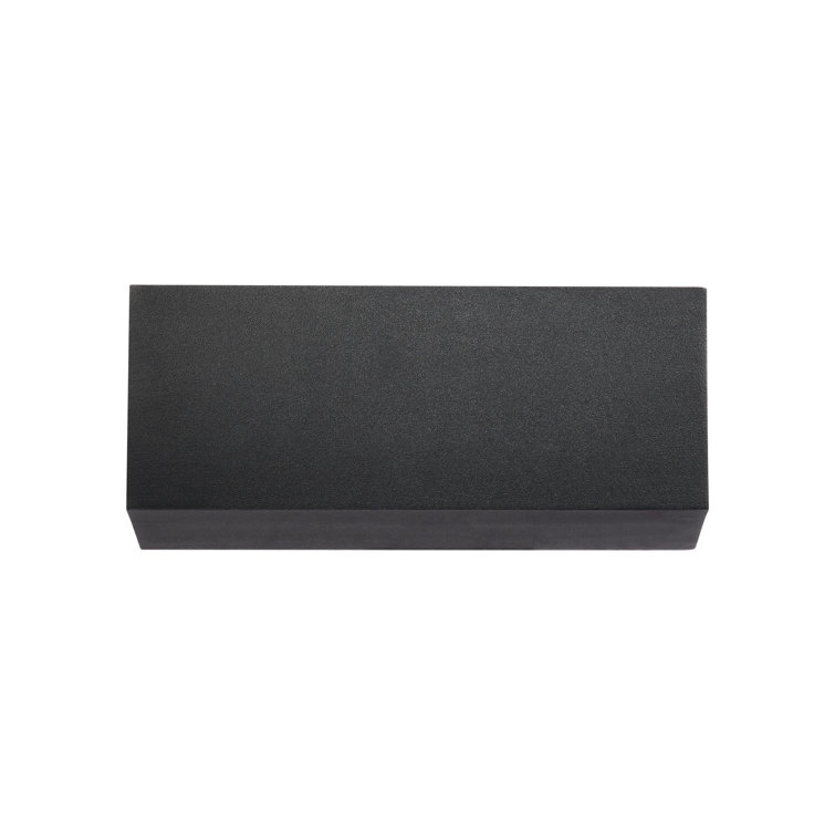 Black Aluminum Dimmable LED Wall Sconce