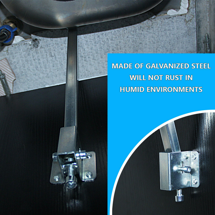 Silver Rust Resistant Sink Installation Repair Kit