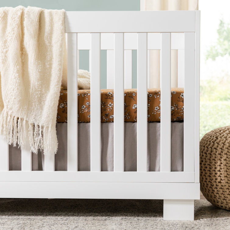 White Pine 3-in-1 Convertible Crib with Toddler Bed Kit