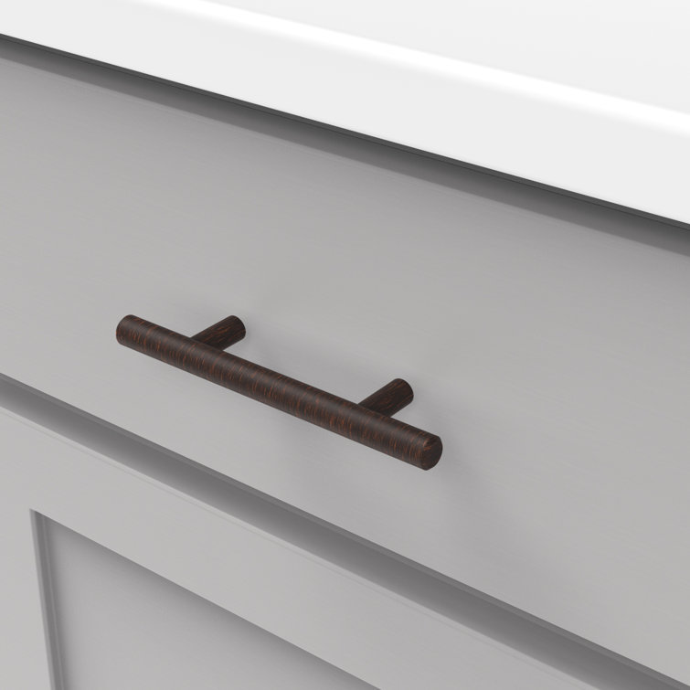 Oil Rubbed Bronze 3" Bar Cabinet Pulls with Mounting Hardware