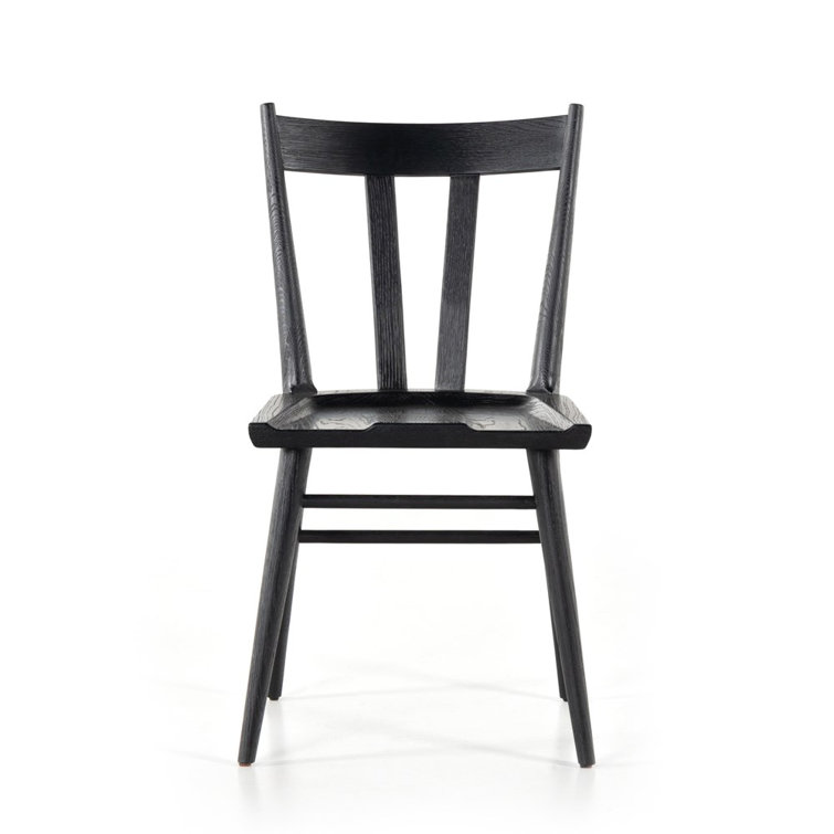 Belfast Traditional Black Oak Windsor Side Chair