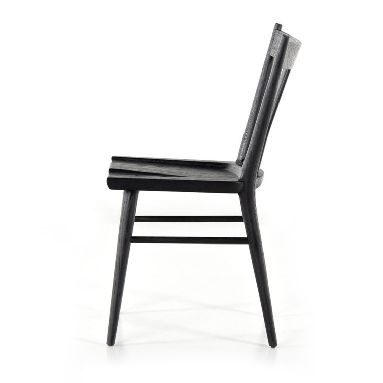 Belfast Traditional Black Oak Windsor Side Chair