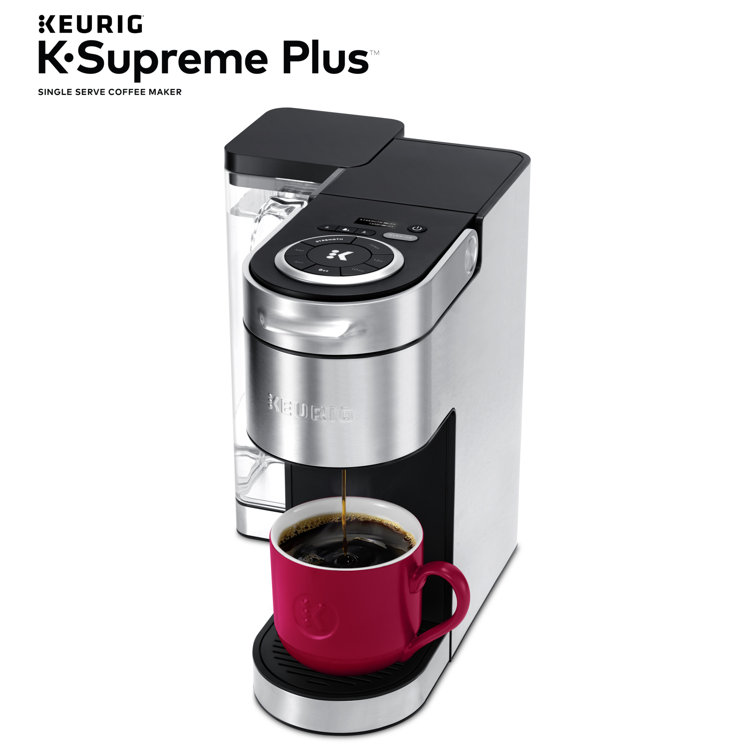 K-Supreme Plus Programmable Silver Single Serve Coffee Maker