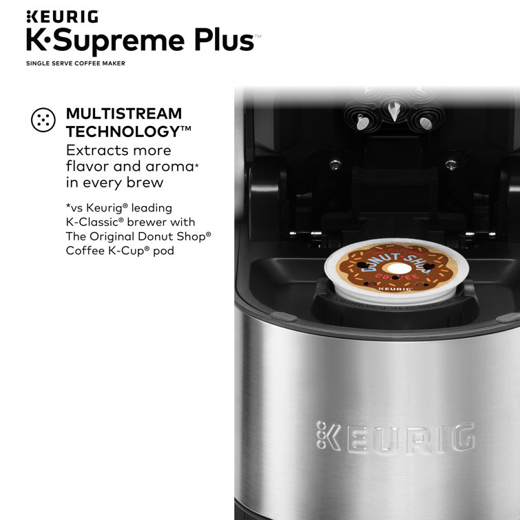 K-Supreme Plus Programmable Silver Single Serve Coffee Maker