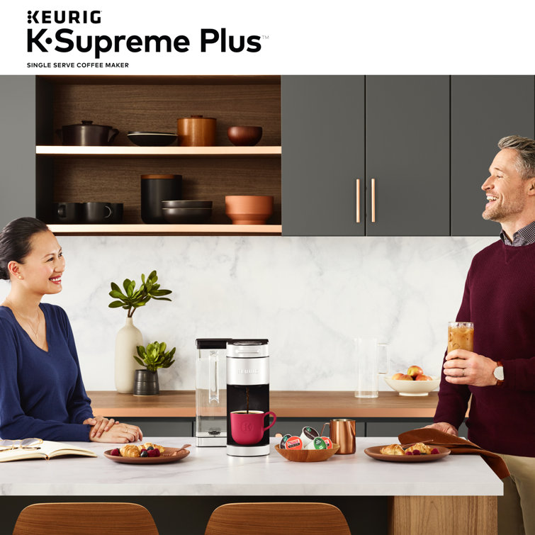 K-Supreme Plus Programmable Silver Single Serve Coffee Maker