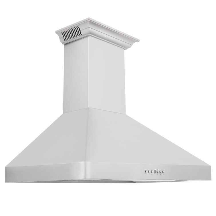 36-inch Stainless Steel Wall Mount Range Hood with Bluetooth Speakers