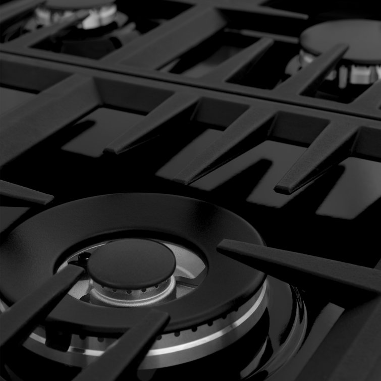 ZLINE 36" Stainless Steel 6-Burner Propane Gas Cooktop