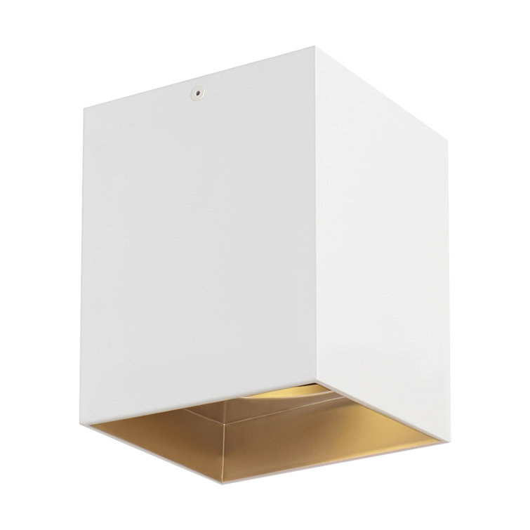 Matte Black LED Island Light with Integrated Bulb
