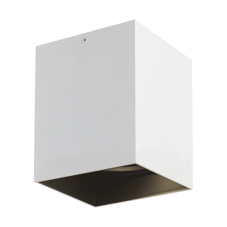 Matte Black LED Island Light with Integrated Bulb
