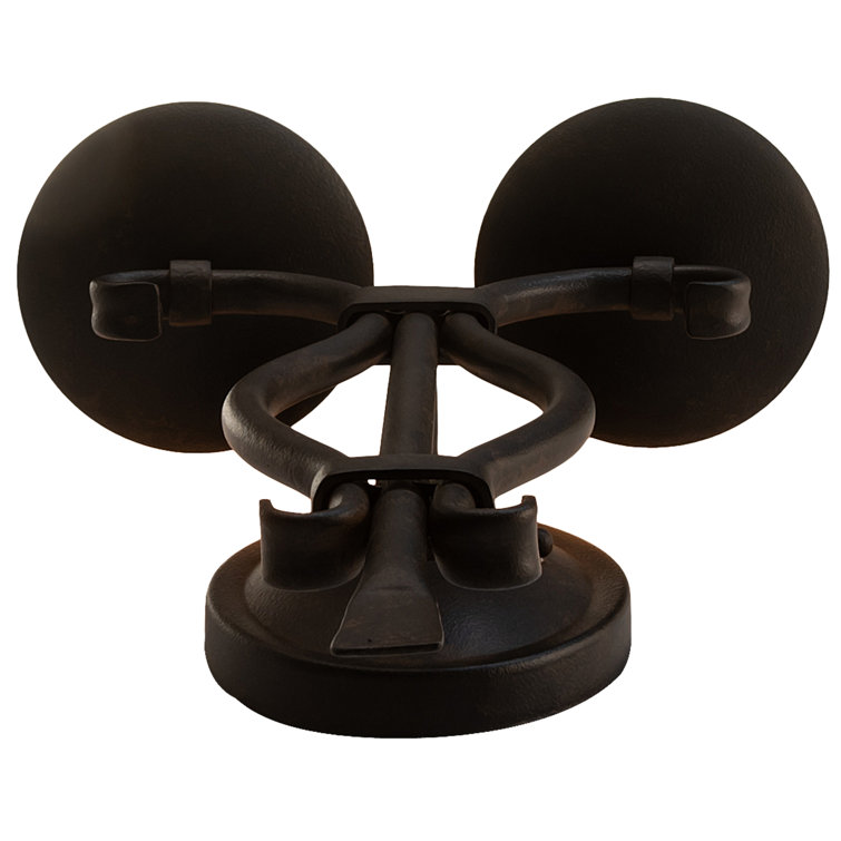 Juliana Black Iron 3-Light Wall Sconce with Acrylic Lens