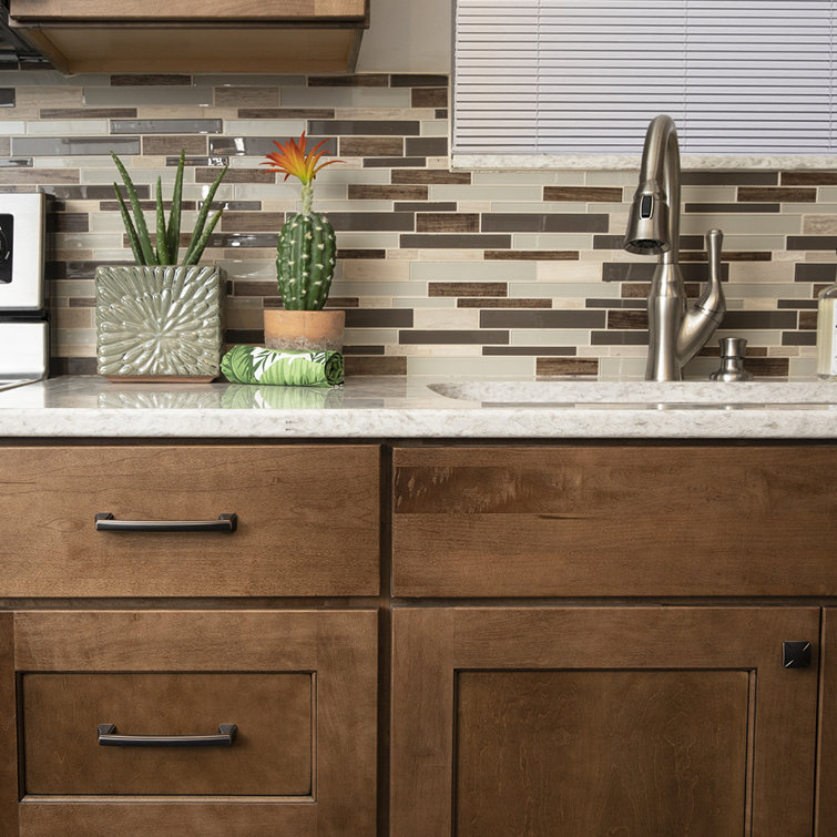 Oil Rubbed Bronze Bar Cabinet Pull with Mounting Hardware