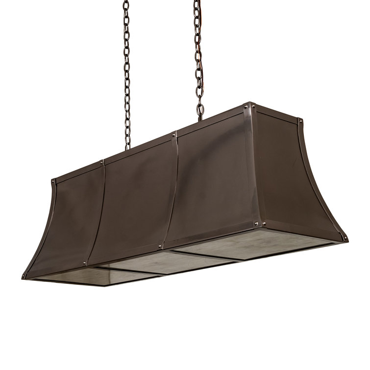 Nadine Bronze 6-Light Indoor/Outdoor Island Pendant