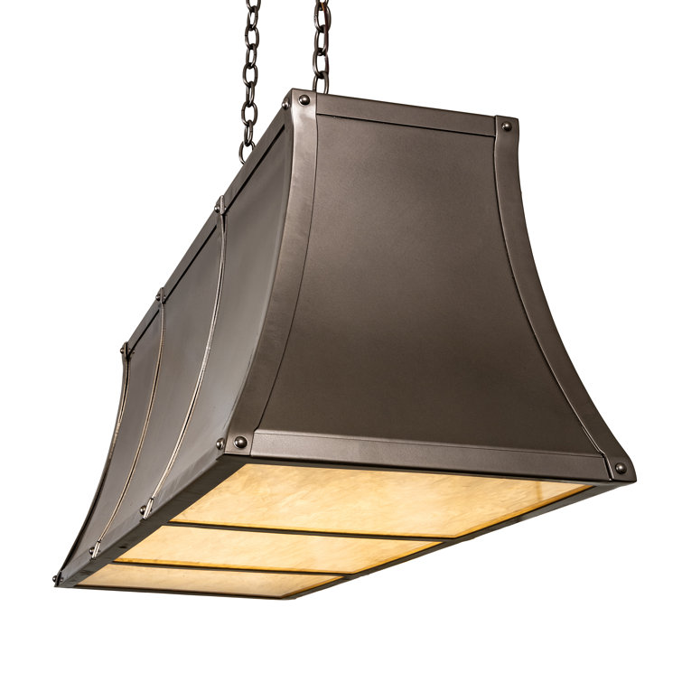Nadine Bronze 6-Light Indoor/Outdoor Island Pendant