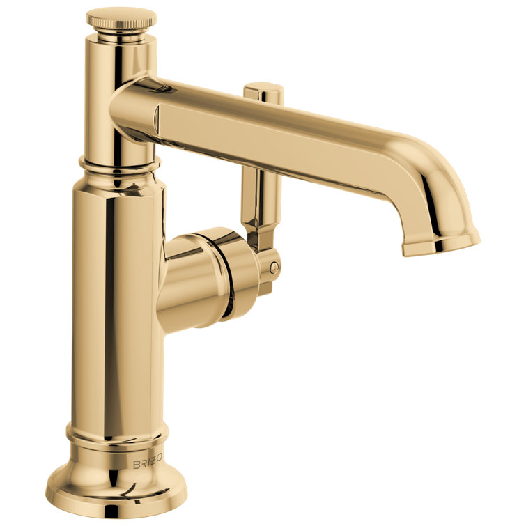 Stainless Steel Modern Single Hole Lavatory Faucet