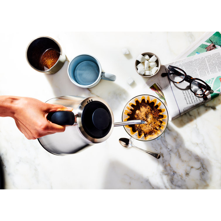 Stainless Steel Adjustable Temperature Pour-Over Kettle