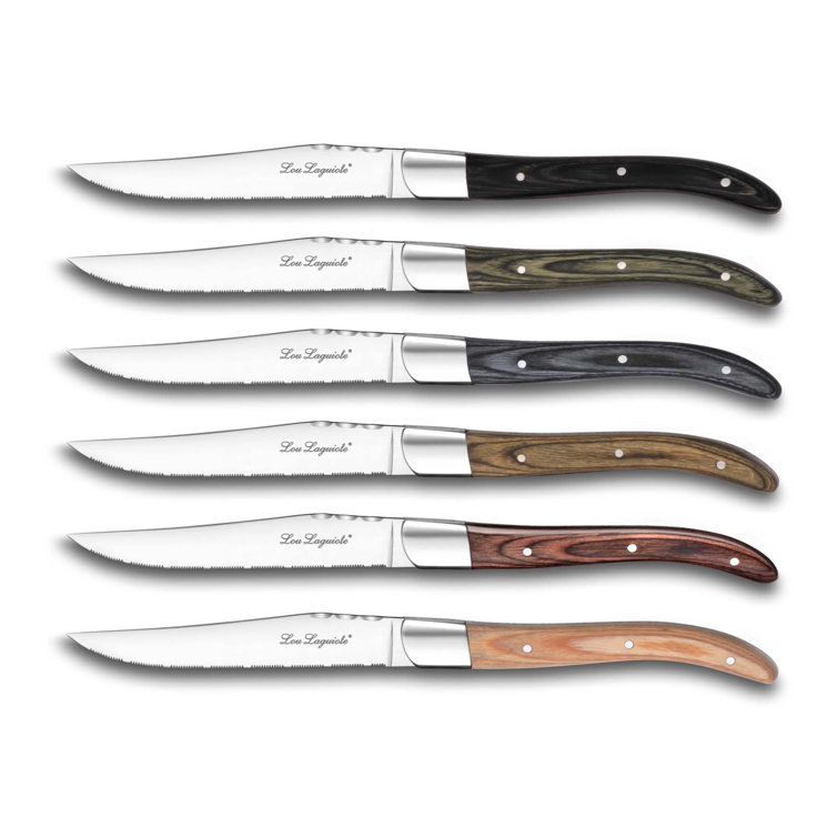Amefa Stainless Steel Steak Knife Set