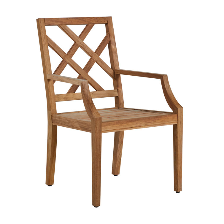 Haley Patio Dining Armchair with Cushions
