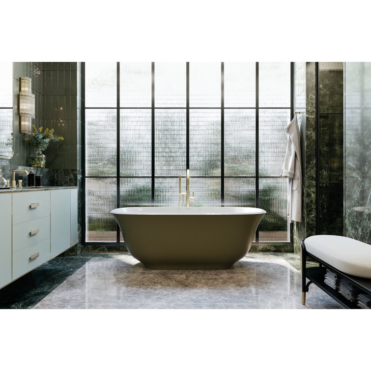Elegant Tenerife 6" Polished Nickel Widespread Bathroom Faucet