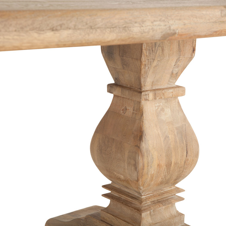 Antique Oak 108" Reclaimed Wood Farmhouse Dining Table