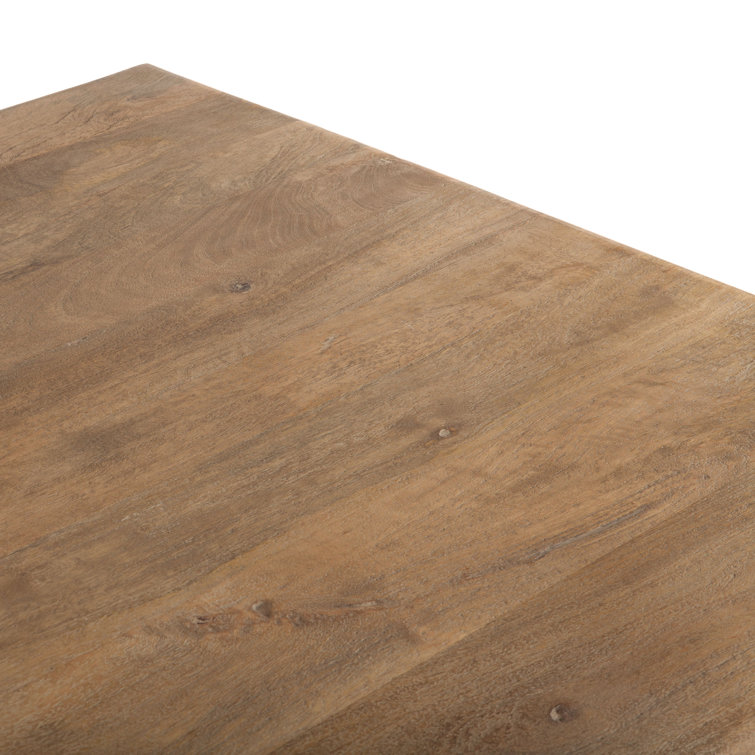 Reclaimed Wood Farmhouse 84" Rectangular Dining Table in Antique Oak