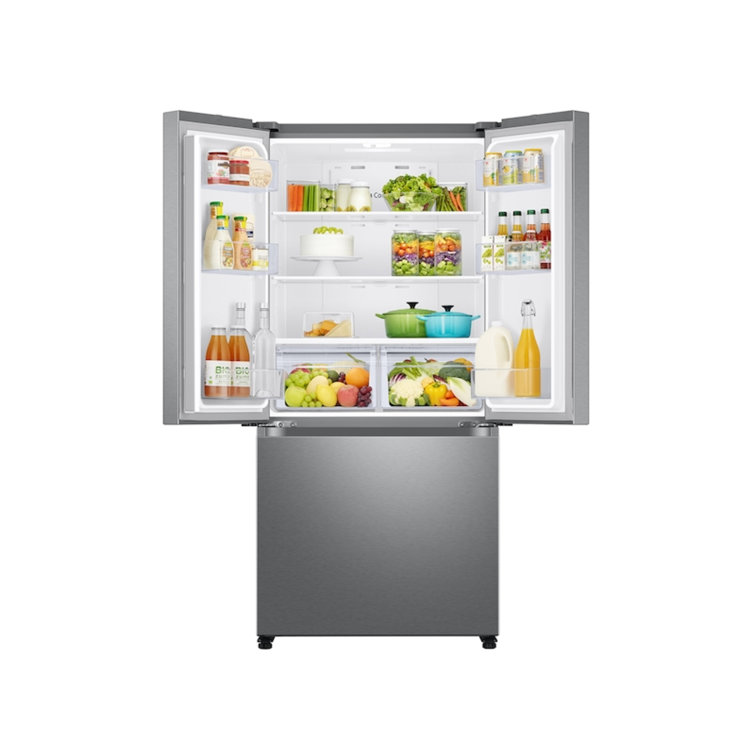 Stainless Steel Smart French Door Refrigerator with Ice Maker