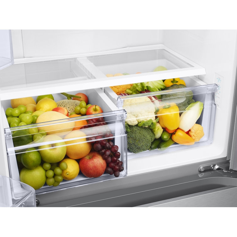 Stainless Steel Smart French Door Refrigerator with Ice Maker