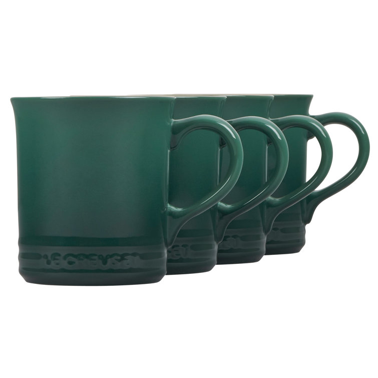Le Creuset Artichaut Ombre Ceramic Mugs, Set of 4