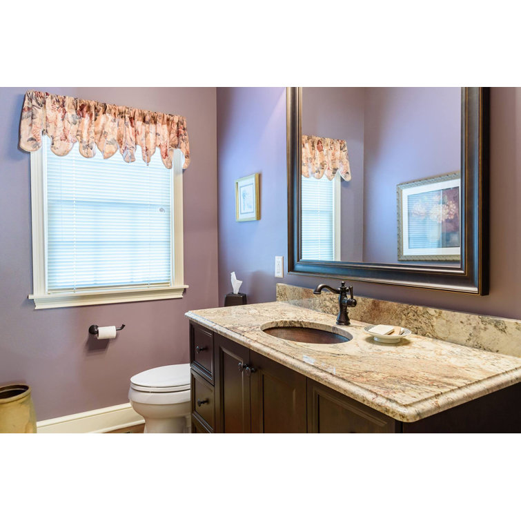 17" Oval Hammered Copper Under Counter Bathroom Sink