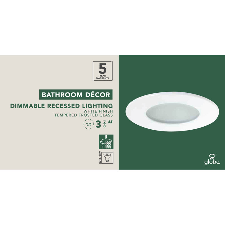 4.567'' Dimmable IC Rated Recessed Lighting Kit