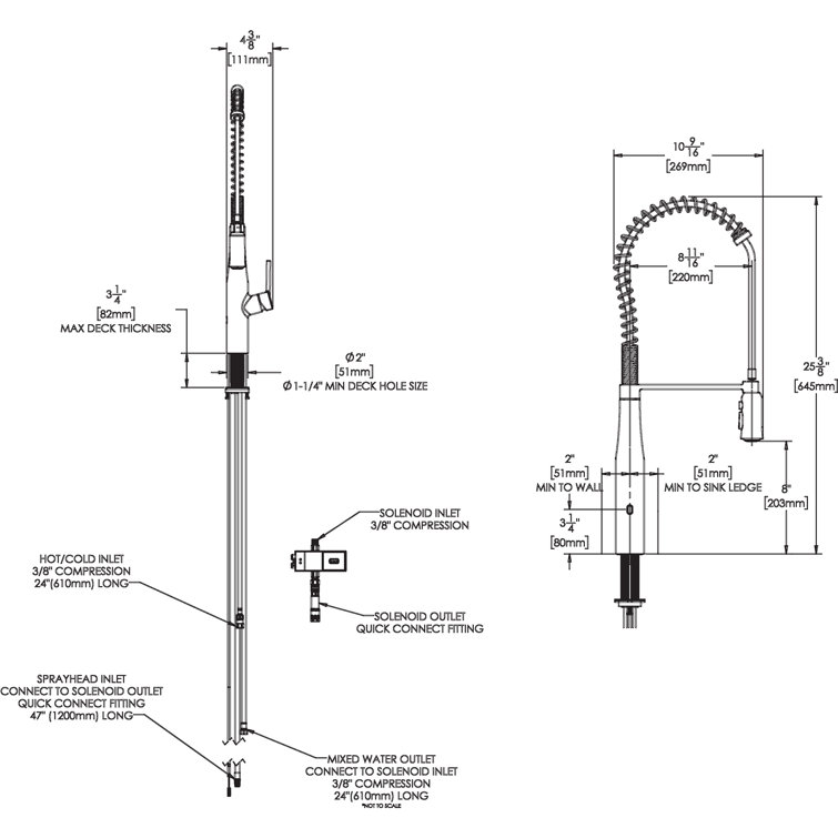 Brushed Bronze Touchless Pull Down Kitchen Faucet with Spray