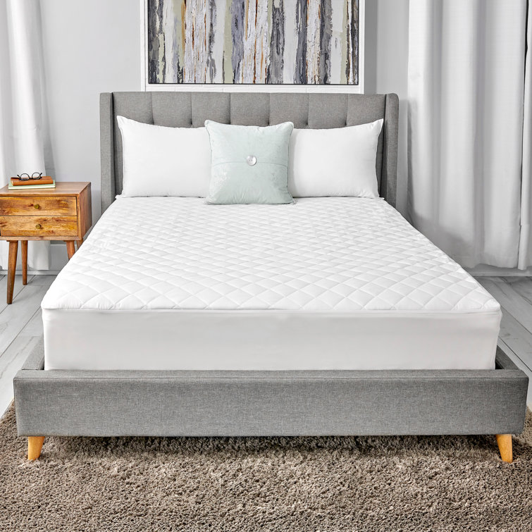 Sealy Twin 300 Thread-Count Luxury Cotton Down Alternative Mattress Pad