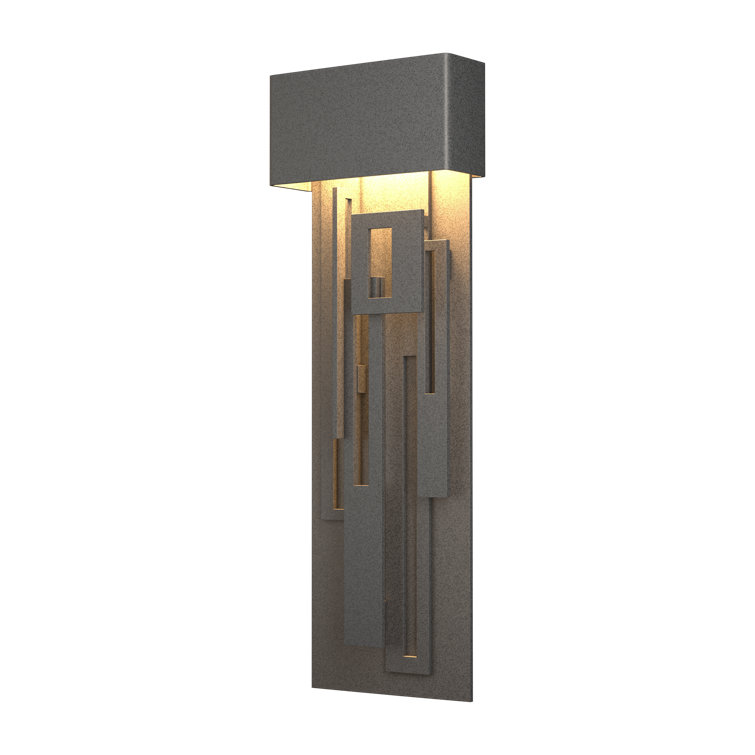 Collage Natural Iron LED Dimmable Outdoor Wall Light