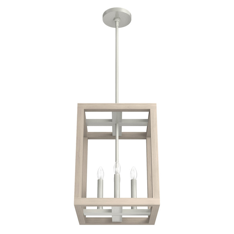 Brushed Nickel 12" Aluminum LED Pendant Light Fixture