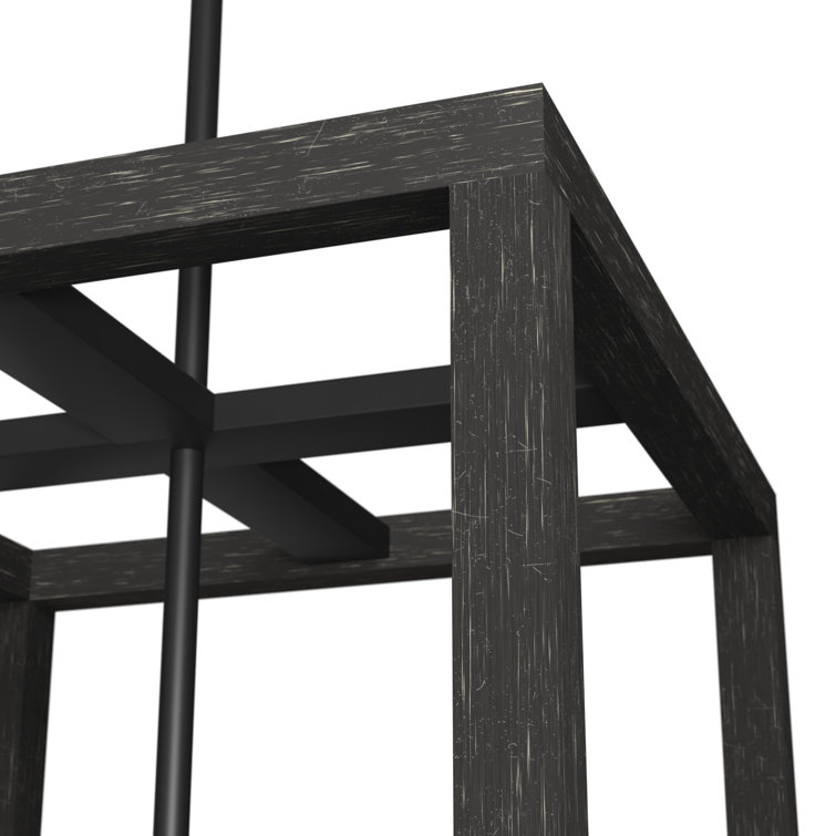 Hunter Squire Manor Matte Black Aluminum LED Pendant Light