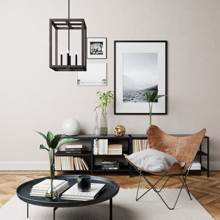 Hunter Squire Manor Matte Black Aluminum LED Pendant Light