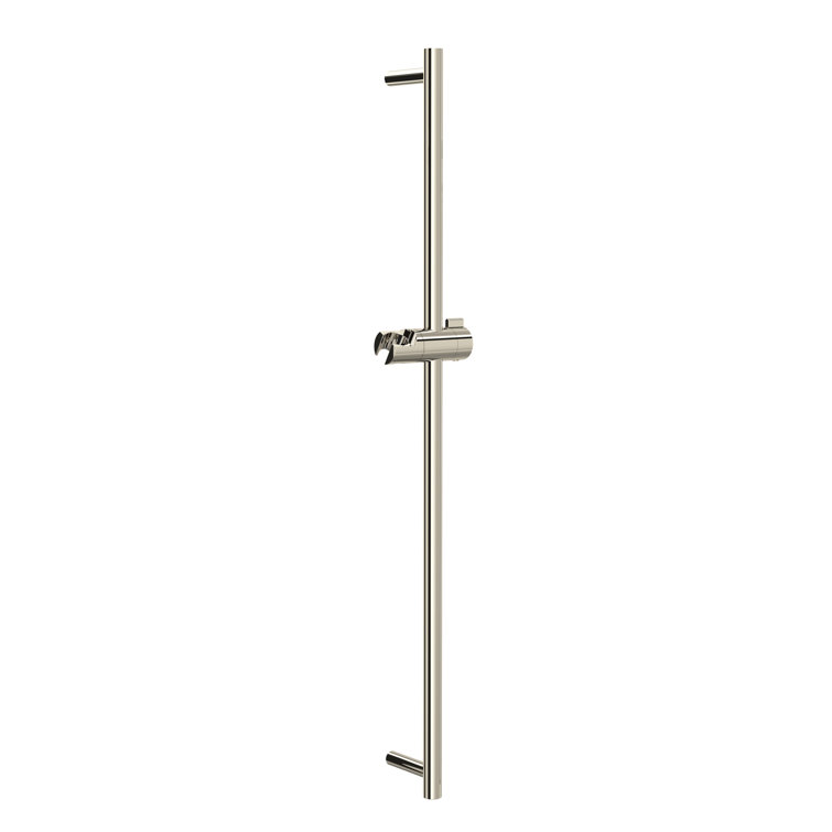 Polished Nickel 31" Wall-Mounted Slide Bar