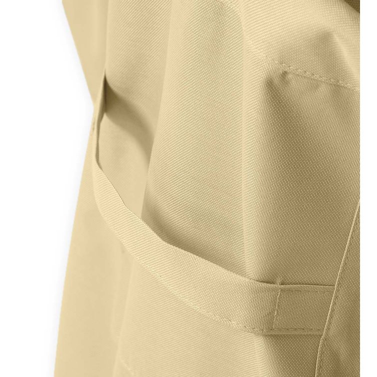Tan Heavy Duty Deluxe Outdoor Armchair Cover