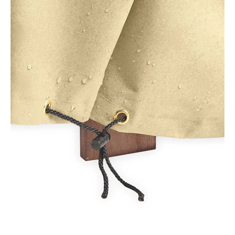 Tan Heavy Duty Deluxe Outdoor Armchair Cover