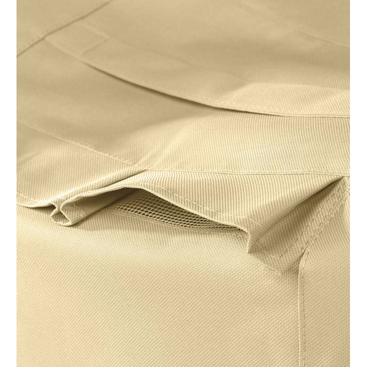 Tan Heavy Duty Deluxe Outdoor Armchair Cover