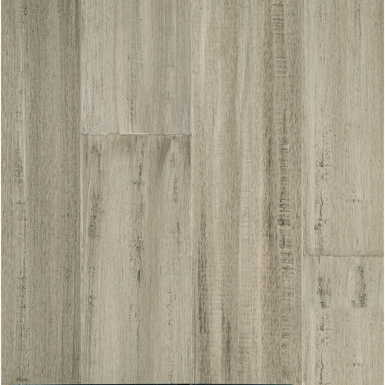 Winter Sky Light Bamboo Waterproof Engineered Flooring Planks